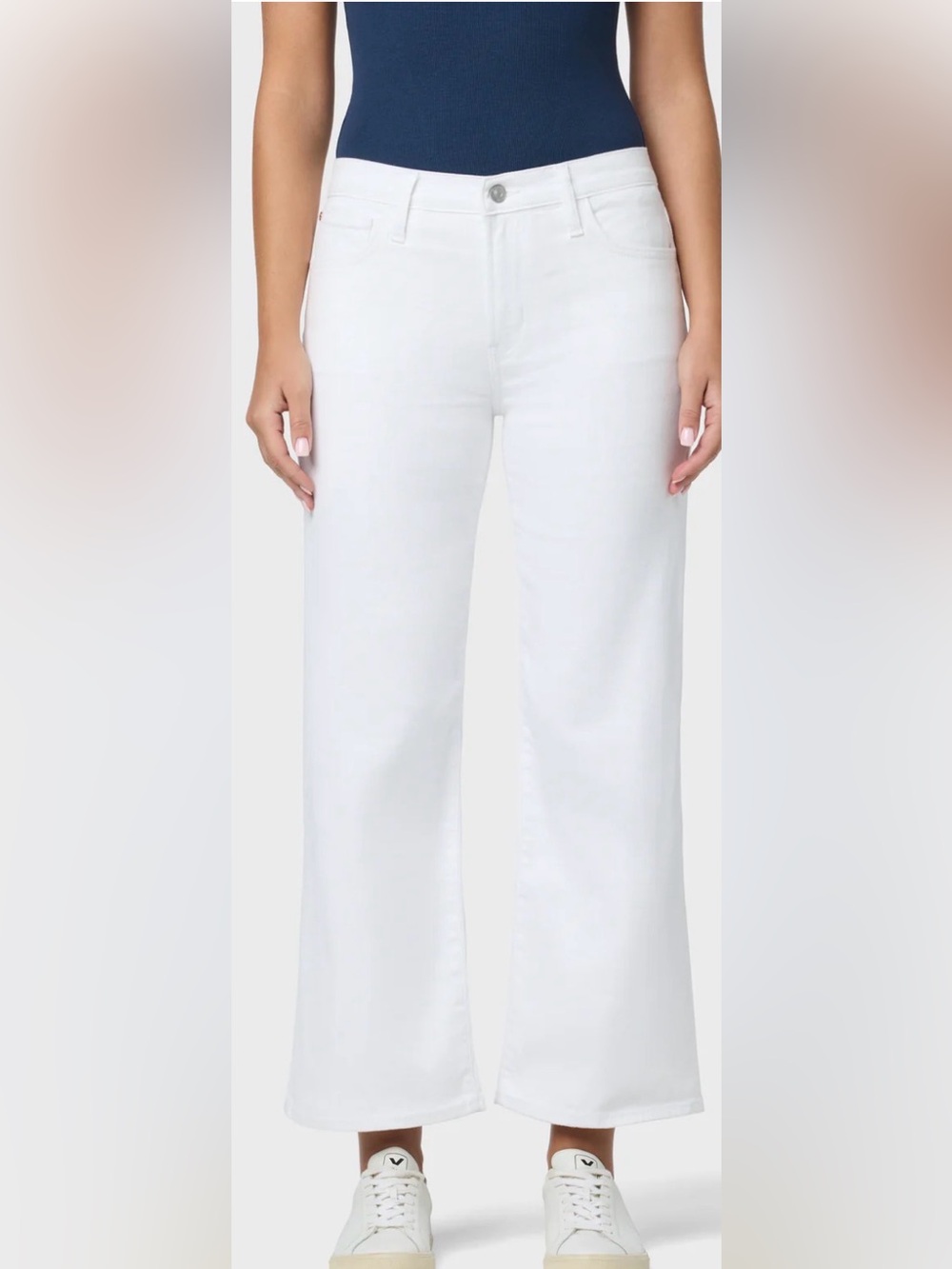 Hudson Rosalie White Wide Leg Jeans NWT